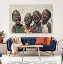 Shai Yossef Print - Joyful Childhood Canvas Wall Art -