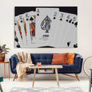 Poker Wall Art - Playing Cards Canvas Wall Art Print - Ace by MyGreatCanvas | Canvas Wall Art Prints | Photo Prints & Wall Decor