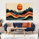 Mountain Triptych Wall Art Canvas Print – Western Nature
