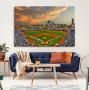 Chicago Wrigley Field Wall Art Canvas Print – Iconic