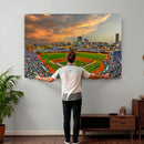 Chicago Wrigley Field Wall Art Canvas Print – Iconic