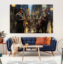 Jazz Canvas Wall Art Print – Abstract African American Music by MyGreatCanvas | Canvas Wall Art Prints | Photo Prints & Wall Decor
