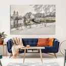 The Bow Bridge in Central Park Canvas, The Bow Bridge Canvas by MyGreatCanvas | Canvas Wall Art Prints | Photo Prints & Wall Decor