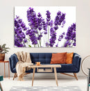 Lavender Flower Wall Art Canvas Print by MyGreatCanvas | Canvas Wall Art Prints | Photo Prints & Wall Decor