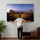 Iowa Hawkeyes Kinnick Stadium Wall Art Canvas Print, Framed