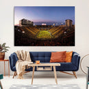 Iowa Hawkeyes Kinnick Stadium Wall Art Canvas Print, Framed