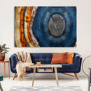 Abstract Tree Rings Wall Art Canvas Print – Modern Wood by MyGreatCanvas | Canvas Wall Art Prints | Photo Prints & Wall Decor