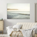 Coastal Cliffs Wall Art Canvas Print – Misty Ocean Seascape