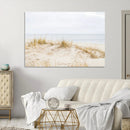 Beach Dunes Wall Art Canvas Print – Framed Serene Coastal