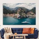 Amalfi Coast Wall Art – Framed Italian Seaside Canvas by MyGreatCanvas | Canvas Wall Art Prints | Photo Prints & Wall Decor
