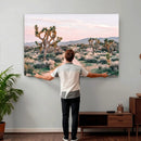 Joshua Tree Park Wall Art Canvas Print – Framed Desert Road by MyGreatCanvas | Canvas Wall Art Prints | Photo Prints & Wall Decor