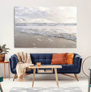 Ocean Waves Wall Art Canvas Print – Framed Coastal Shoreline by MyGreatCanvas | Canvas Wall Art Prints | Photo Prints & Wall Decor