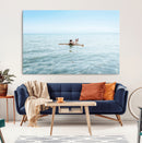 Swimming Relaxation Wall Art Canvas Print – Framed Peaceful by MyGreatCanvas | Canvas Wall Art Prints | Photo Prints & Wall Decor