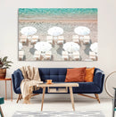 Calm Beach Wall Art – Framed Turquoise Water Canvas Artwork, by MyGreatCanvas | Canvas Wall Art Prints | Photo Prints & Wall Decor