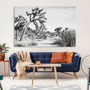 Joshua Tree Wall Art Canvas Print – Framed Desert Path Art by MyGreatCanvas | Canvas Wall Art Prints | Photo Prints & Wall Decor