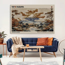 Yayoi Kusama Wall Art Canvas Print – Framed Modern Japanese