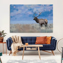 Elk Wall Decor Canvas Print – Framed Rustic Wildlife Art by MyGreatCanvas | Canvas Wall Art Prints | Photo Prints & Wall Decor