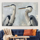 Blue Heron Wall Art Canvas Print – Coastal Bird by MyGreatCanvas | Canvas Wall Art Prints | Photo Prints & Wall Decor