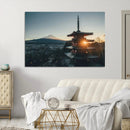 Mount Fuji Wall Art Canvas Print Framed Japan Travel Art by MyGreatCanvas | Canvas Wall Art Prints | Photo Prints & Wall Decor