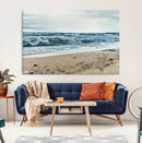 Ocean Wall Art Canvas Print – Framed Moody Seascape Coastal by MyGreatCanvas | Canvas Wall Art Prints | Photo Prints & Wall Decor