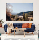 Tropical Palm Trees Wall Art Canvas Print – Framed Sunset by MyGreatCanvas | Canvas Wall Art Prints | Photo Prints & Wall Decor