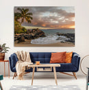 Tropical Beach Wall Art Canvas Print, Vibrant Hawaiian by MyGreatCanvas | Canvas Wall Art Prints | Photo Prints & Wall Decor