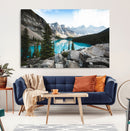 Canadian Rockies Wall Art Canvas Print – Framed Mountain by MyGreatCanvas | Canvas Wall Art Prints | Photo Prints & Wall Decor