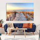 Ocean Sunset Wall Art Canvas Print – Nautical Beach