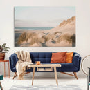 Beach Landscape Wall Art Canvas Print – Framed Sand Dune