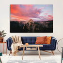 Half Dome Wall Art Canvas Print – Framed Yosemite National