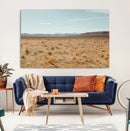 Desert Plains Wall Art Canvas Print, Golden Light Over Dry by MyGreatCanvas | Canvas Wall Art Prints | Photo Prints & Wall Decor