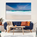 Ocean Breeze Wall Art Canvas Print, Aqua Waves and Coastal by MyGreatCanvas | Canvas Wall Art Prints | Photo Prints & Wall Decor