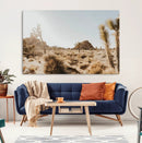 Joshua Tree Desert Landscape Canvas Wall Art – Barren by MyGreatCanvas | Canvas Wall Art Prints | Photo Prints & Wall Decor