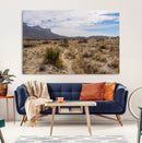 Texas Desert Landscape Wall Art Canvas Print – Rugged by MyGreatCanvas | Canvas Wall Art Prints | Photo Prints & Wall Decor