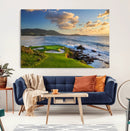 Pebble Beach Golf Links Wall Art Canvas Print – Iconic by MyGreatCanvas | Canvas Wall Art Prints | Photo Prints & Wall Decor