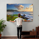 Pebble Beach Golf Links Wall Art Canvas Print – Iconic