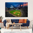 Target Field Wall Art Canvas Print – Baseball Stadium Scene, by MyGreatCanvas | Canvas Wall Art Prints | Photo Prints & Wall Decor