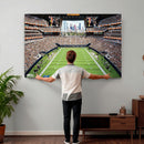 Chicago Bears Soldiers Field Wall Art Canvas Print – Framed