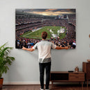 Chicago Bears Soldiers Field Wall Art Canvas Print – Framed