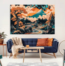 Japanese Landscape Wall Art Canvas Print – Mount Fuji by MyGreatCanvas | Canvas Wall Art Prints | Photo Prints & Wall Decor