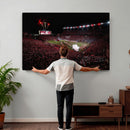 William Brice Stadium Wall Art Print – Baseball Game Room
