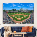 Wrigley Field Baseball Stadium Canvas Wall Art – Packed by MyGreatCanvas | Canvas Wall Art Prints | Photo Prints & Wall Decor