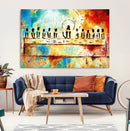 Abstract Last Supper Wall Art Canvas Print – Apostles by MyGreatCanvas | Canvas Wall Art Prints | Photo Prints & Wall Decor