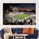 Epic Night Football Stadium Wall Art Canvas Print, Fireworks by MyGreatCanvas | Canvas Wall Art Prints | Photo Prints & Wall Decor