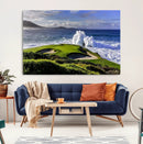 Ocean Waves Wall Art, Dramatic Ocean Waves Crash Against by MyGreatCanvas | Canvas Wall Art Prints | Photo Prints & Wall Decor