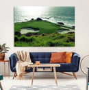 Coastal Golf Course Wall Art Canvas Print – Scenic Green by MyGreatCanvas | Canvas Wall Art Prints | Photo Prints & Wall Decor