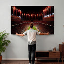 Tennessee Neyland Stadium Wall Art, Sports Arena Canvas