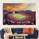 Dooley Stadium Wall Art, Sports Arena Canvas Print, Dooley by MyGreatCanvas | Canvas Wall Art Prints | Photo Prints & Wall Decor