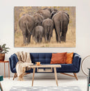 Wild Elephant Wall Art Canvas Print by MyGreatCanvas | Canvas Wall Art Prints | Photo Prints & Wall Decor