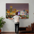 Baltimore Skyline Wall Art Canvas Print, Baltimore Downtown by MyGreatCanvas | Canvas Wall Art Prints | Photo Prints & Wall Decor